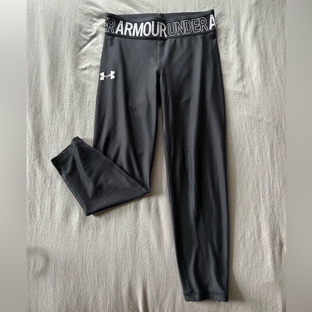 Black Under Armour Leggings Capris